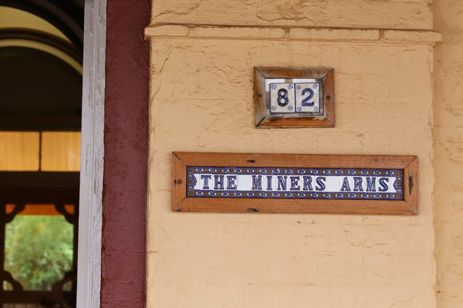 Miners arms Entrance